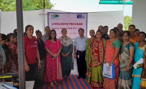 Livelihood program at Laxmipura, Padra