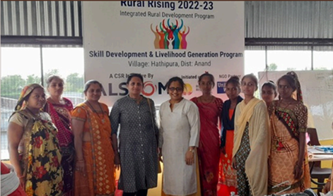Livelihood program at Hathipura, Dist. Anand